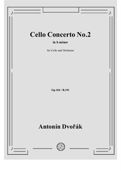 A. Dvořák - Cello Concerto in b minor