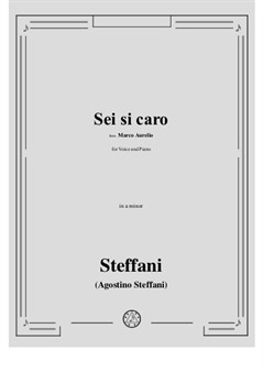 A. Steffani - Sei si caro from Marco Aurelio in a minor